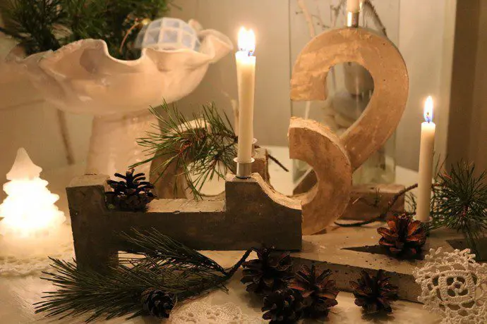 adventsljusstake