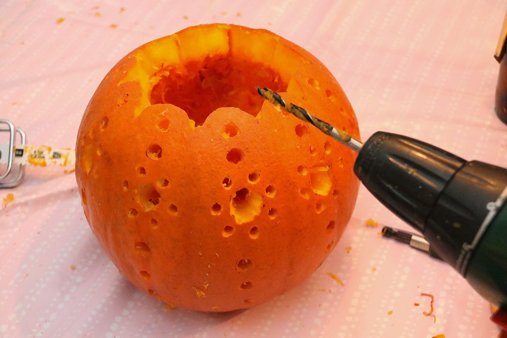 Ryobi Pumpkin challenge