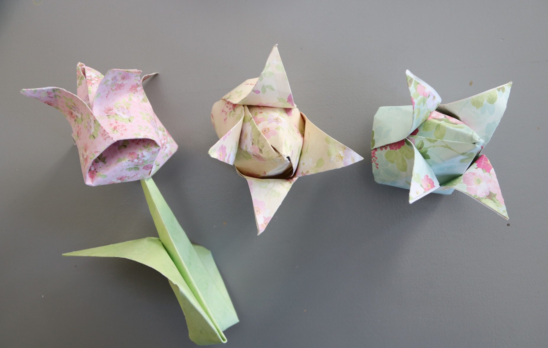Tulpaner origami