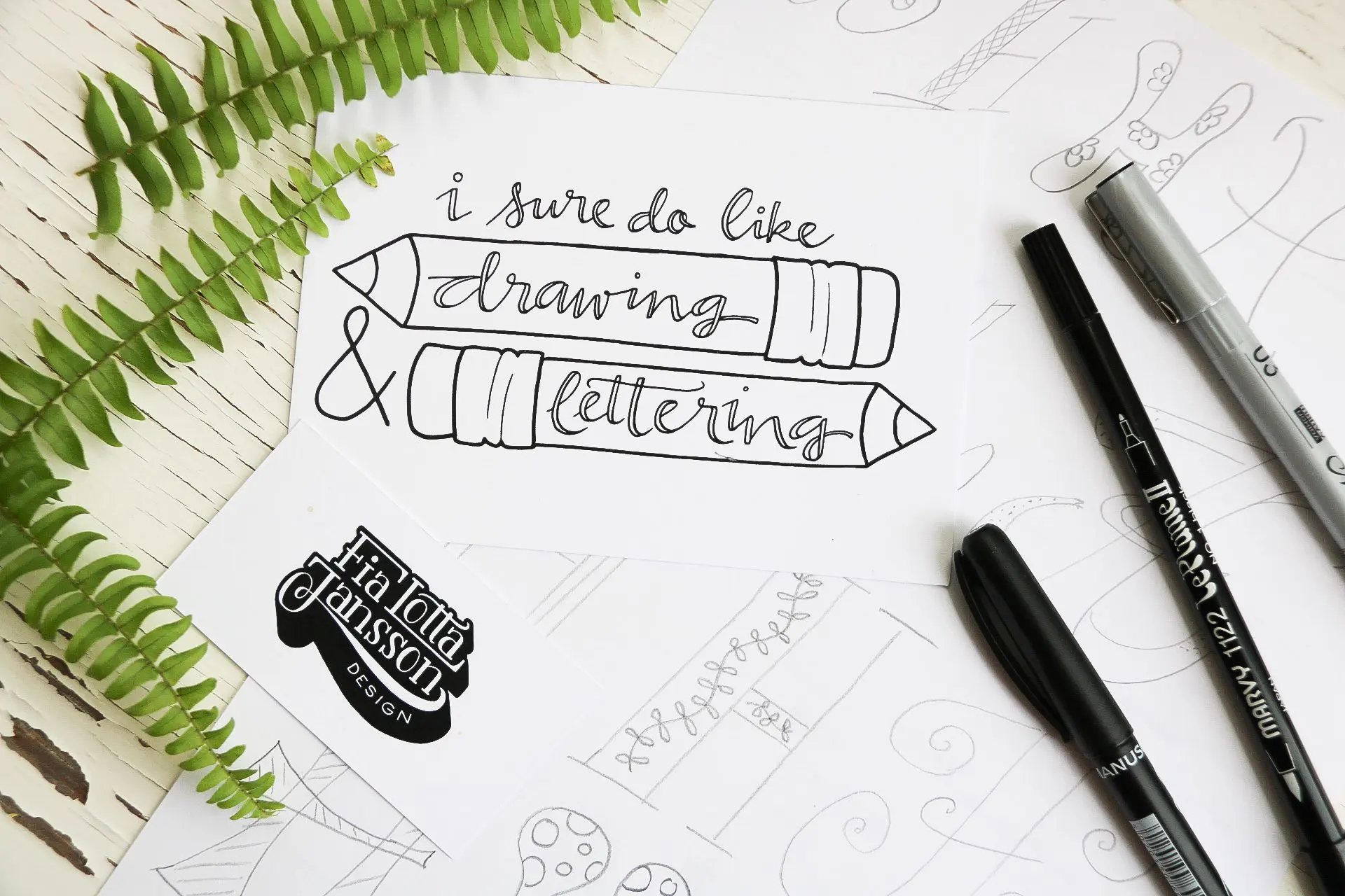 Workshop i Lettering