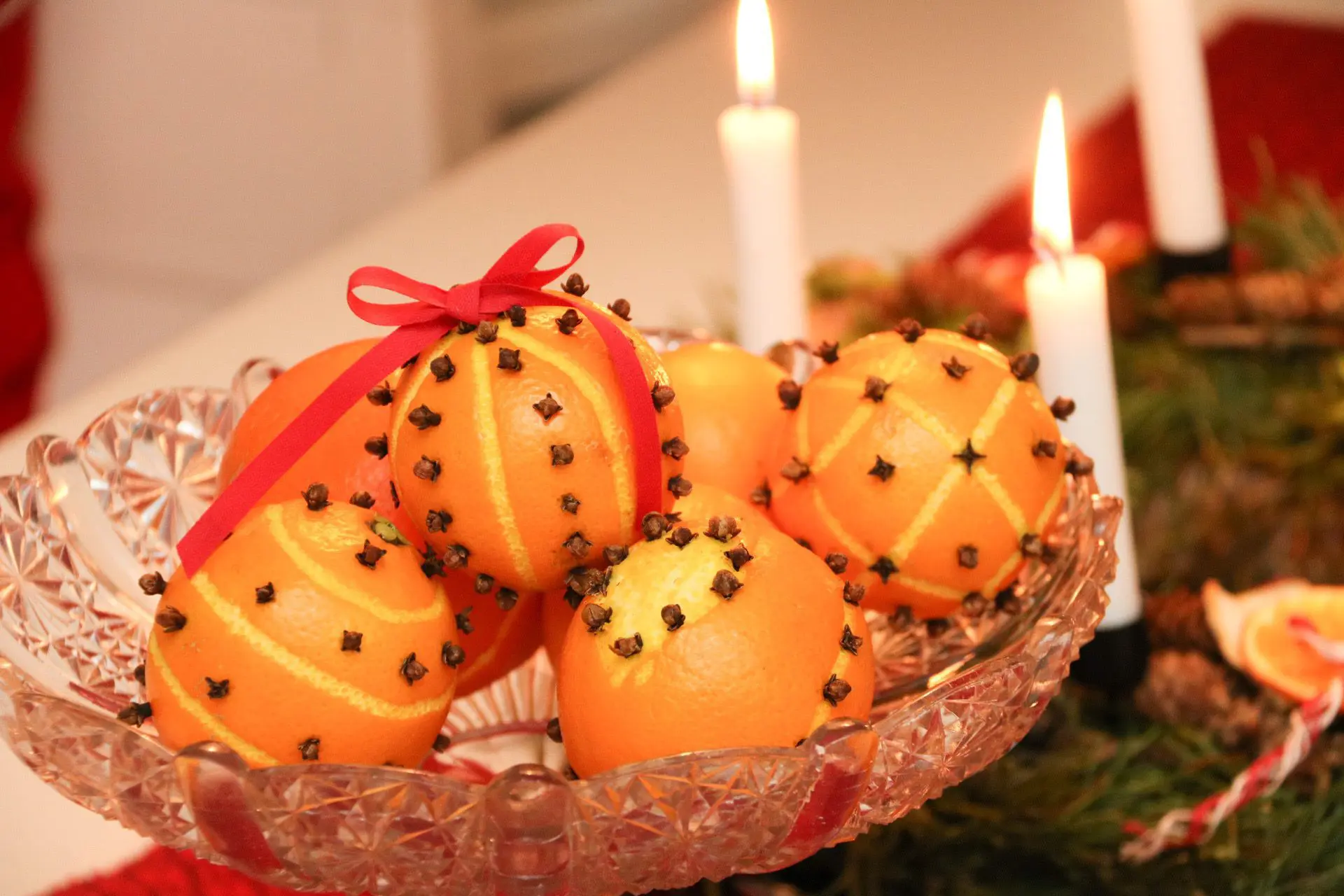 Apelsiner med nejlikor