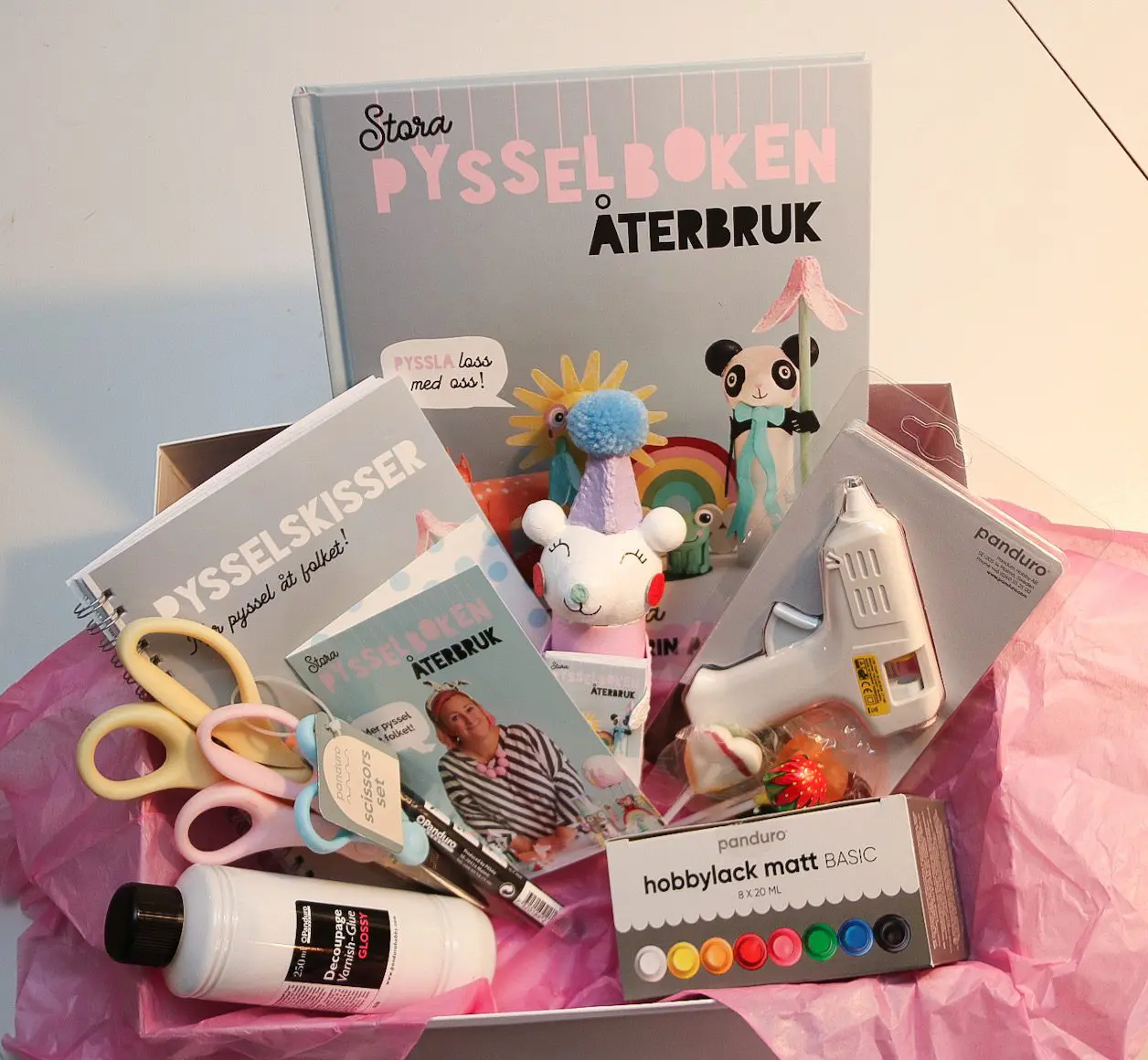 Stora pysselboken återbruk