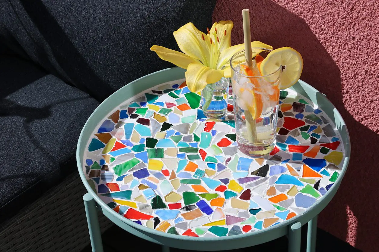 Göra ett mosaikbord