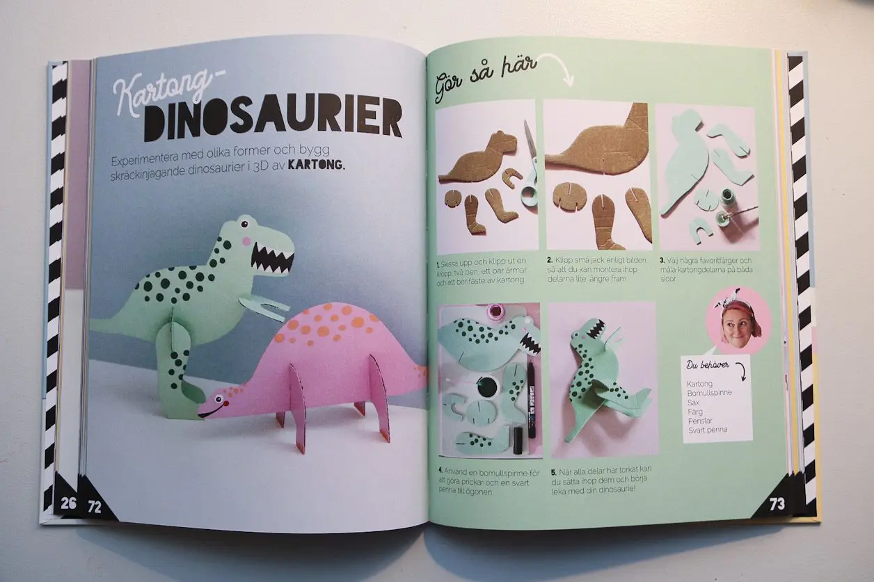 Stora pysselboken återbruk