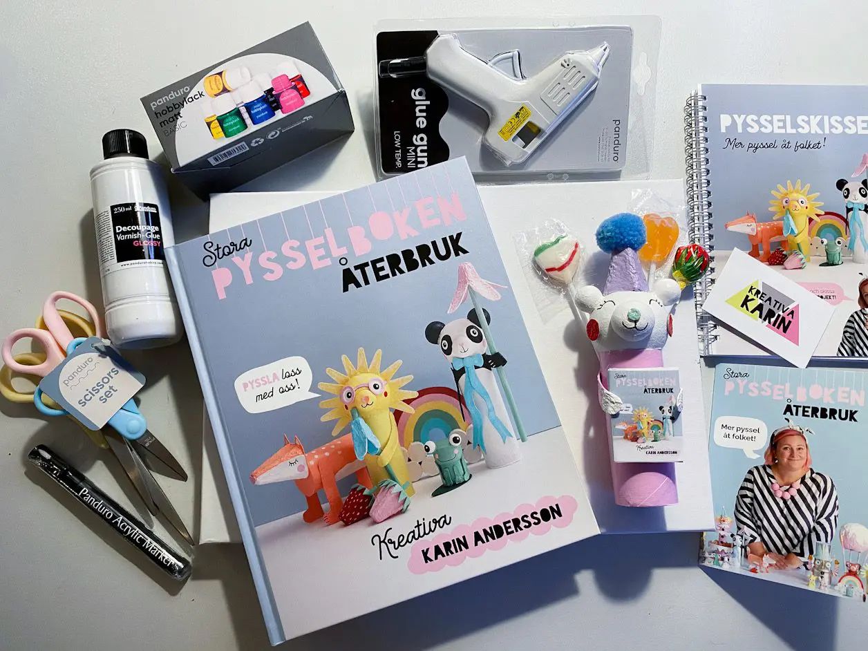 Stora pysselboken återbruk