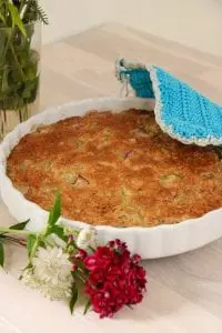 Rabarberpaj knäckig