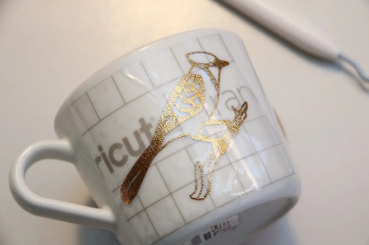 Pressa på mugg
