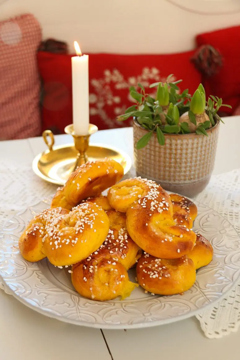 Saftiga saffranbullar