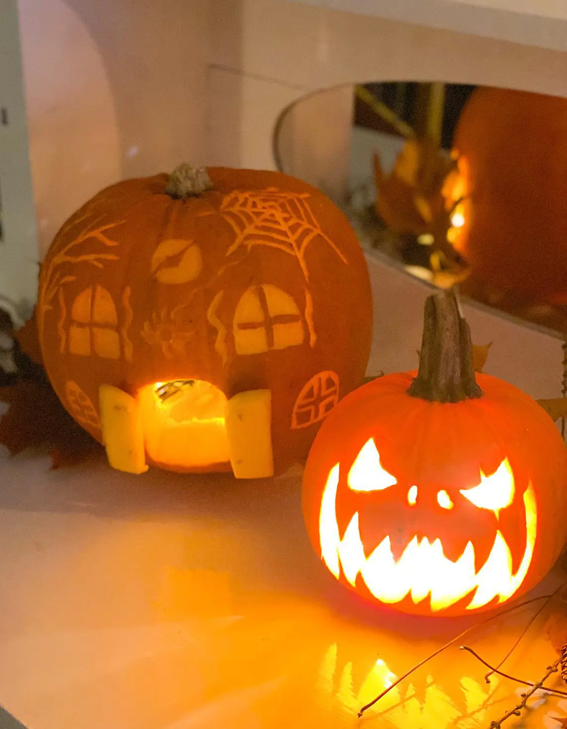 Halloween pumpor