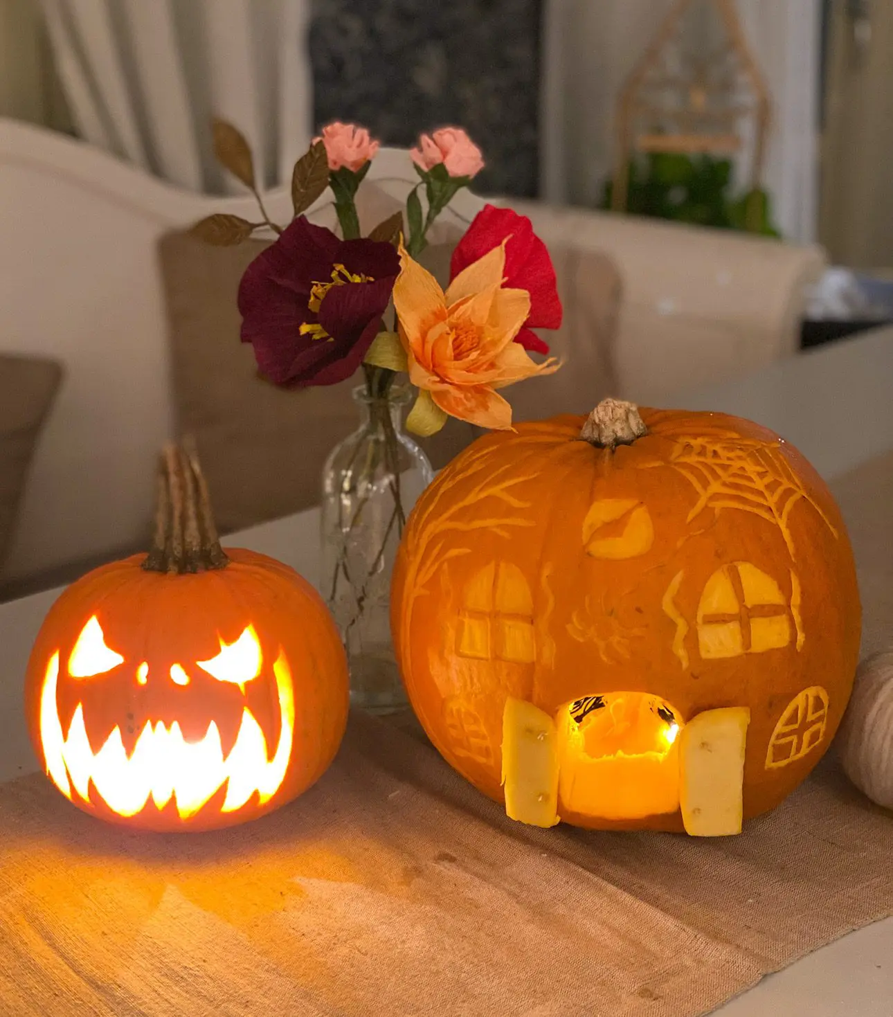 Halloween pumpor