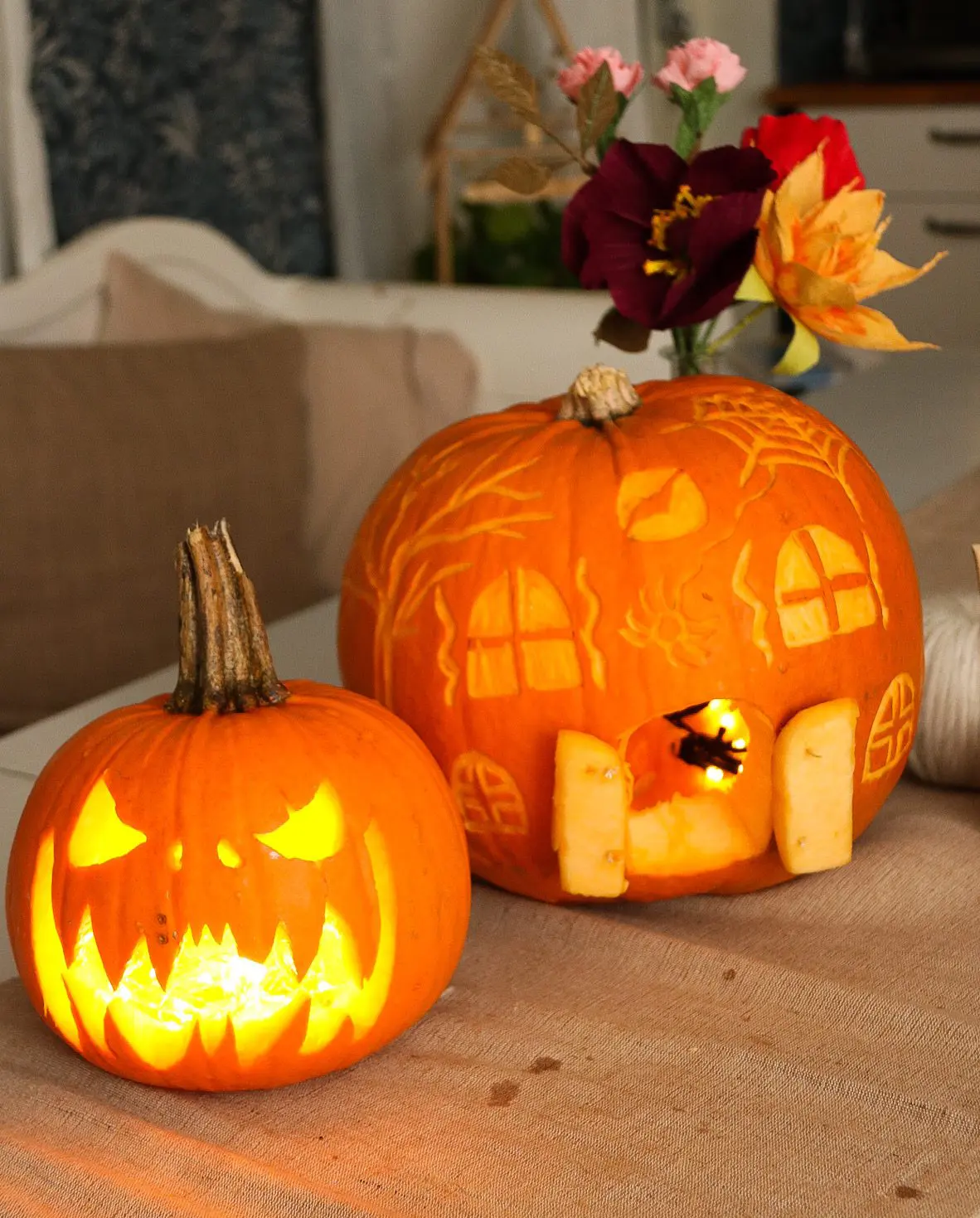 Halloween pumpor
