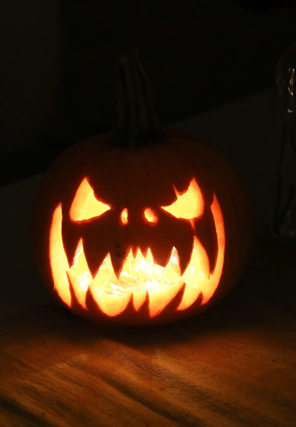 Läskig pumpa
