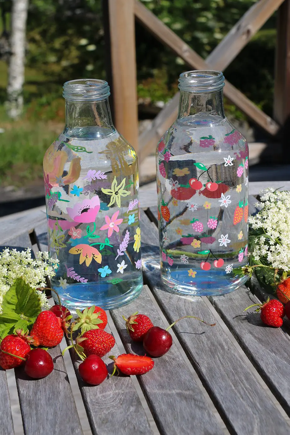 Blomsterflaskor