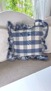 Diy volangkudde