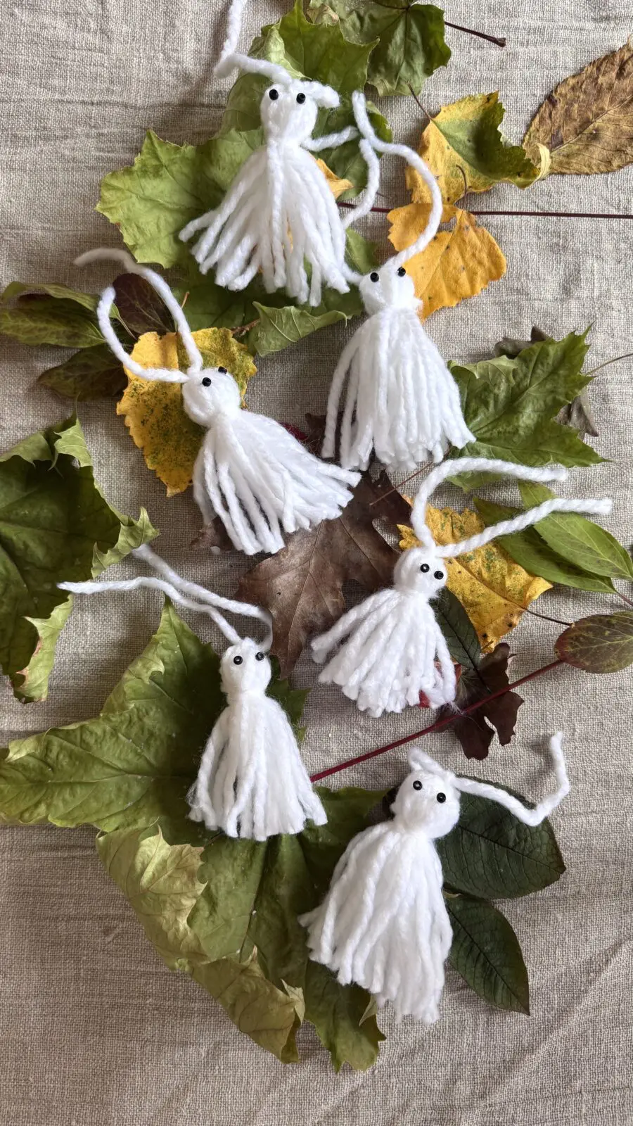 Spöken av garn och pärlor