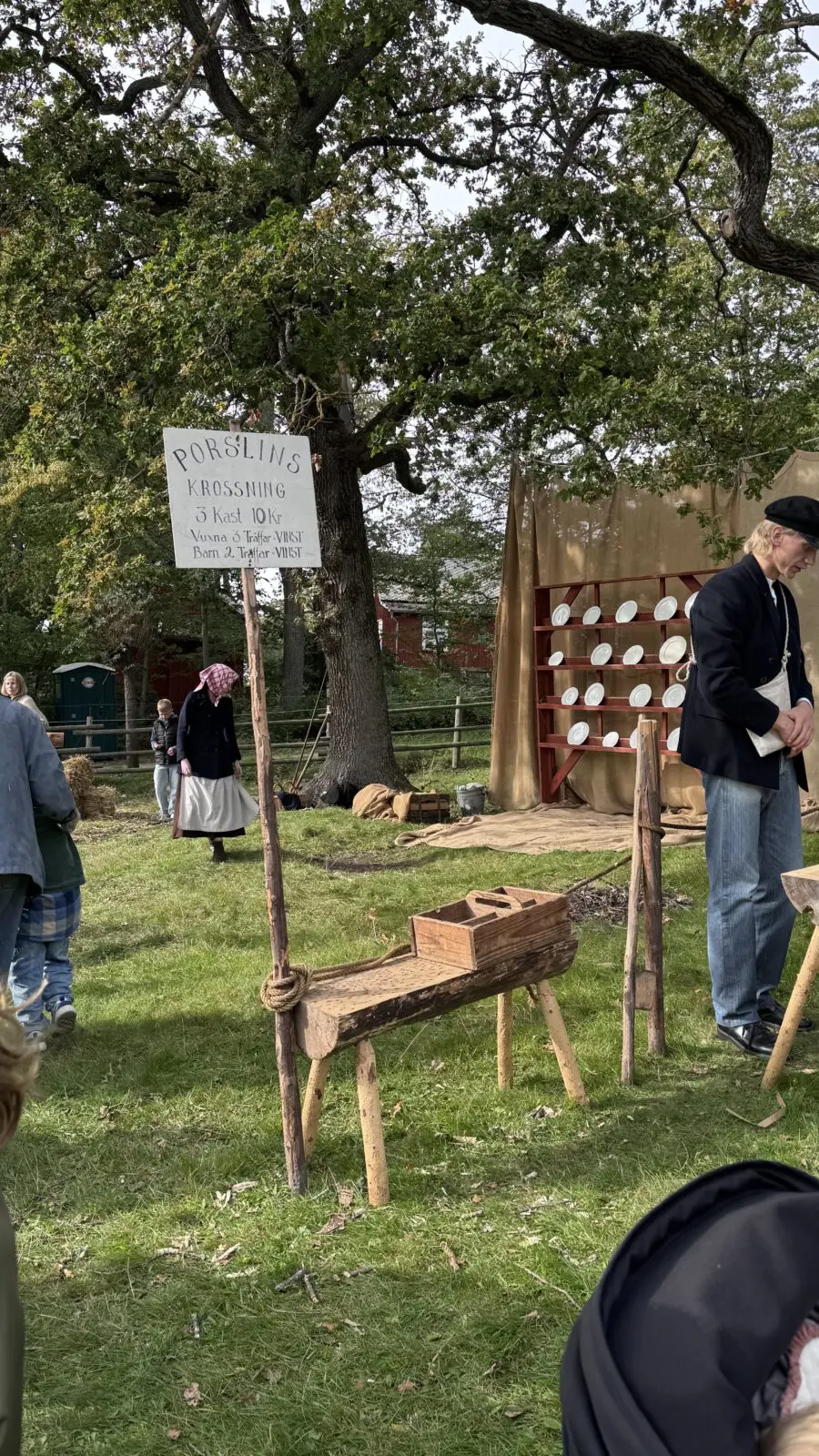 Porslinskrossning på Skansen