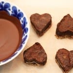 brownie hjärtan