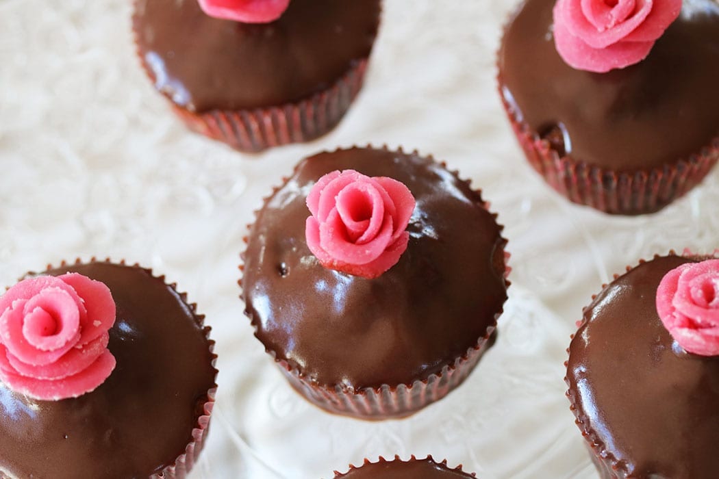 rosendals chokladmuffins
