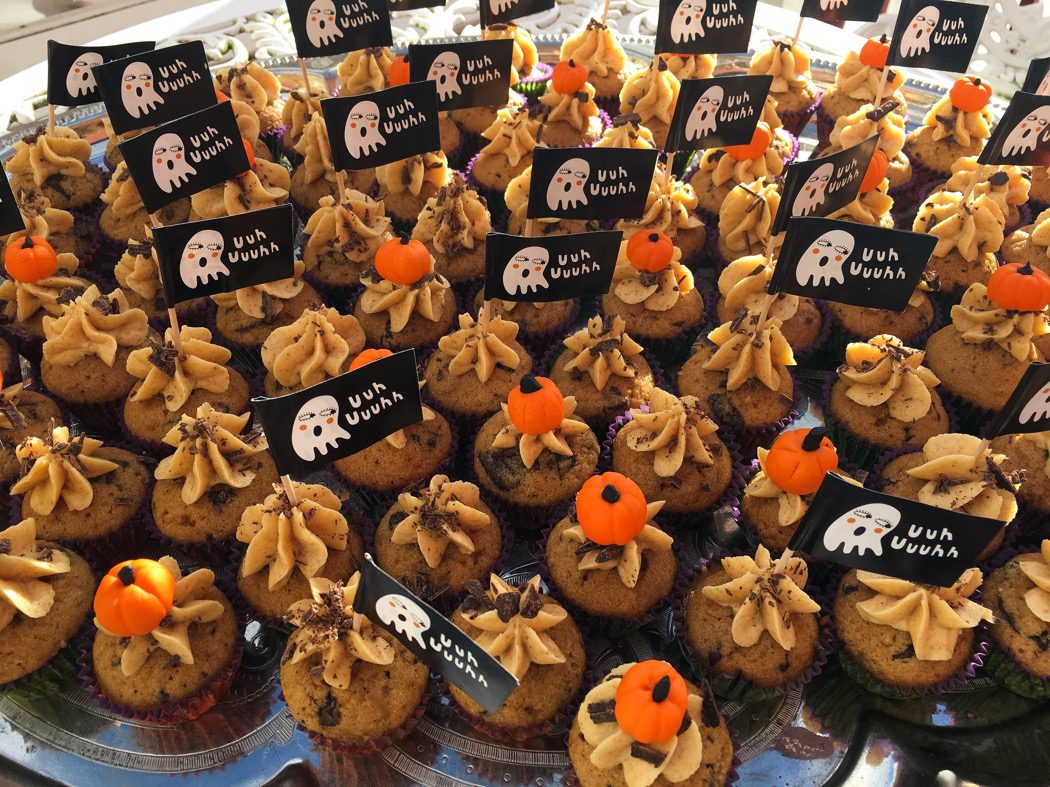 Halloween muffins