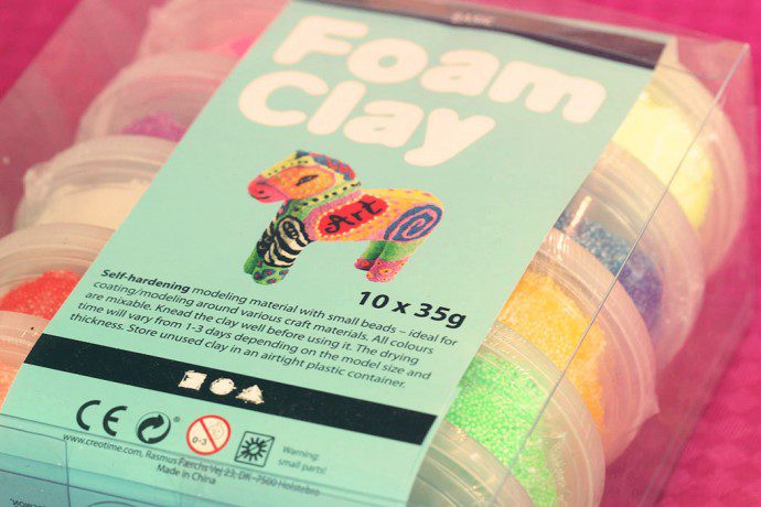 foam clay